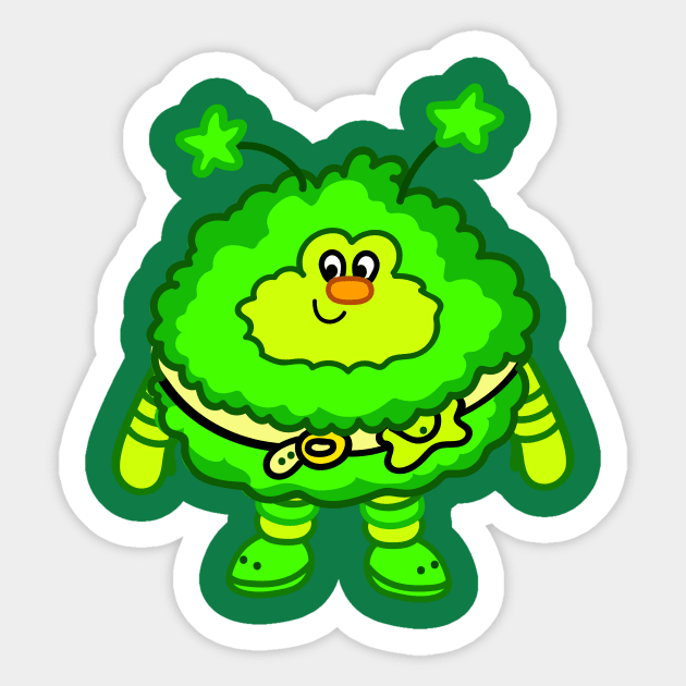 Easy Being Green Sticker by Toni Tees